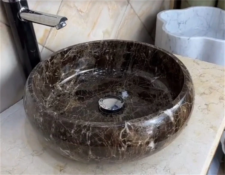 Dark Marble Bathroom Vanity Tops