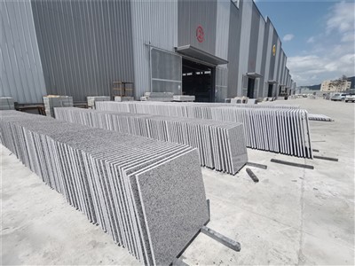 Gresie de granit alb