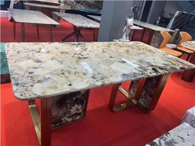 Masa de sufragerie din marmura 180cm