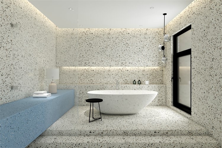 pxs1063 -Terrazzo floor bathroom wall pxs1063 -Terrazzo floor bathroom wall